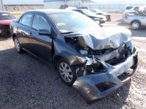 The damage that can be caused by a front-end collision