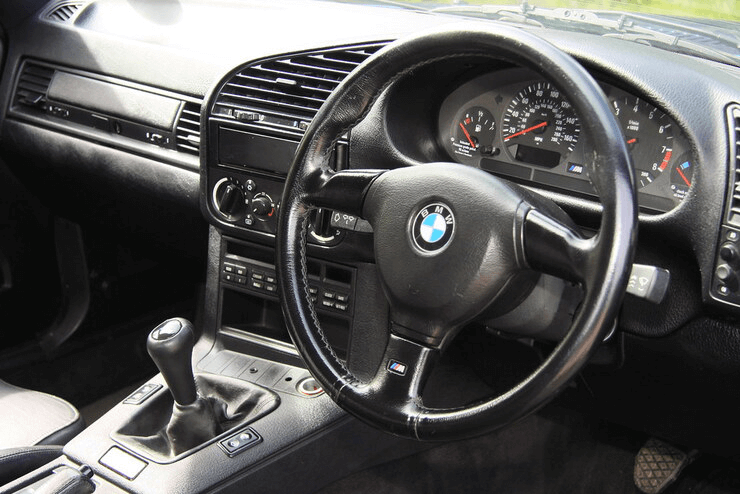 BMW M3 interior