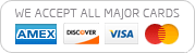 All major payment cards